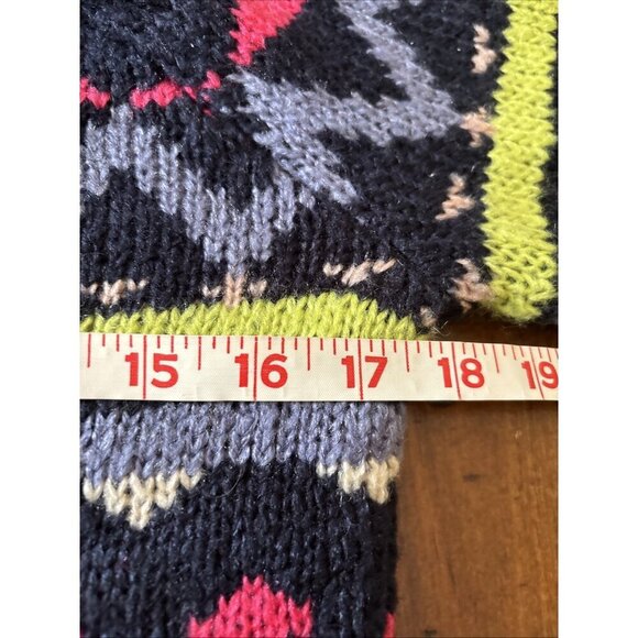 SO Authentic Mock Neck Nubby Cozy Pullover Size Small Blue NWT - Picture 5 of 6